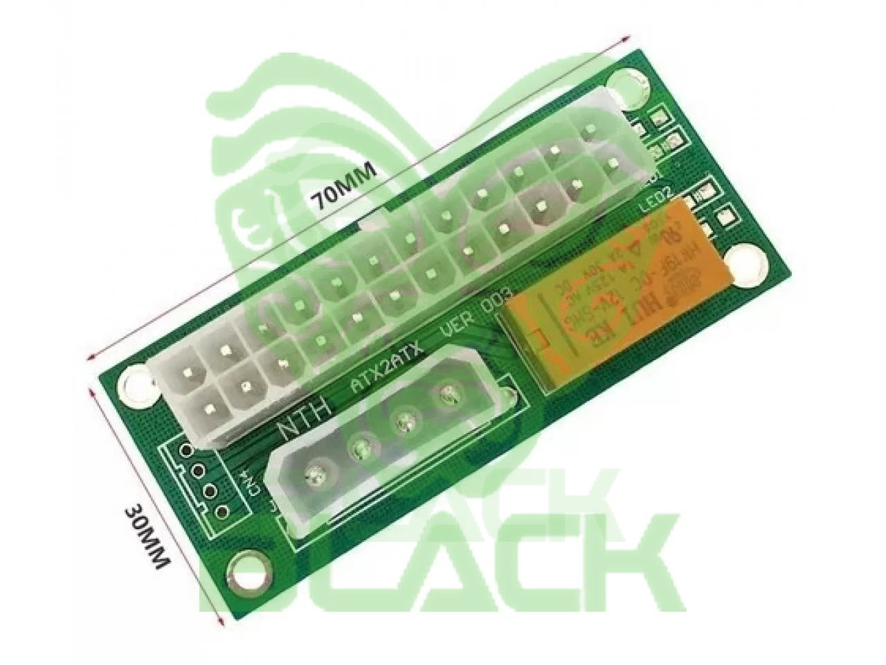 ADD2PSU MOLEX + RELAY CONECTA 2 FUENTES