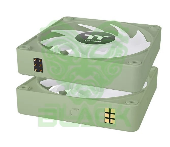 GABINETE COOLER THERMALTAKE CT120 EX ARGB SYNC MATCHA GREEN