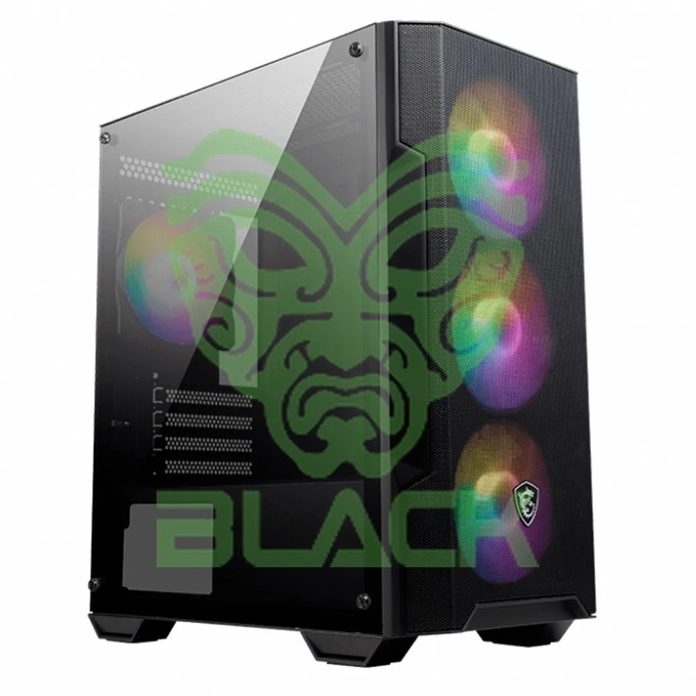 GABINETE MSI MAG FORGE M100A 4X FAN RGB M-ATX