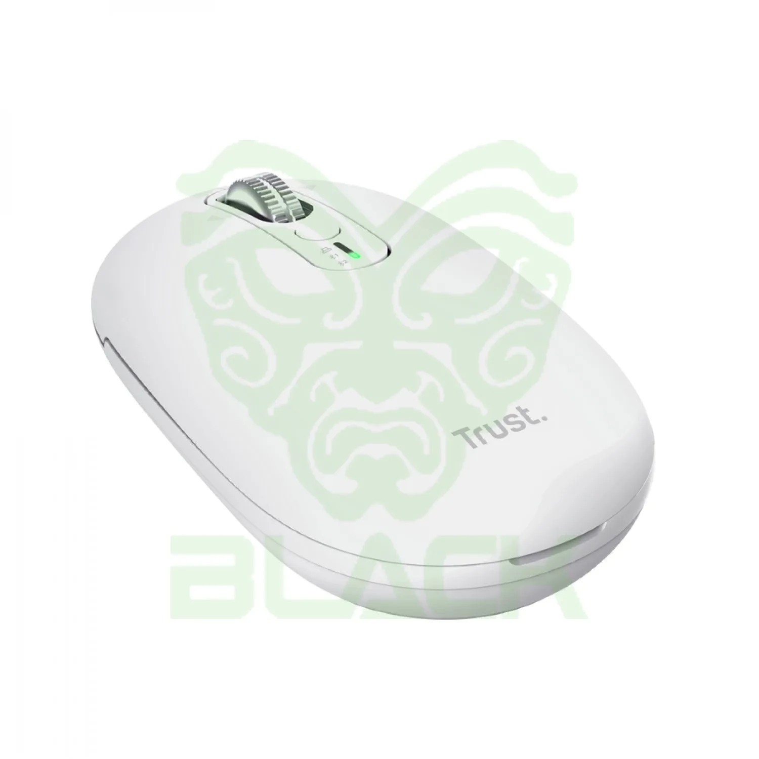 MOUSE GAMER TRUST SERON HYPERSCROLL SLIM WRLS WHITE