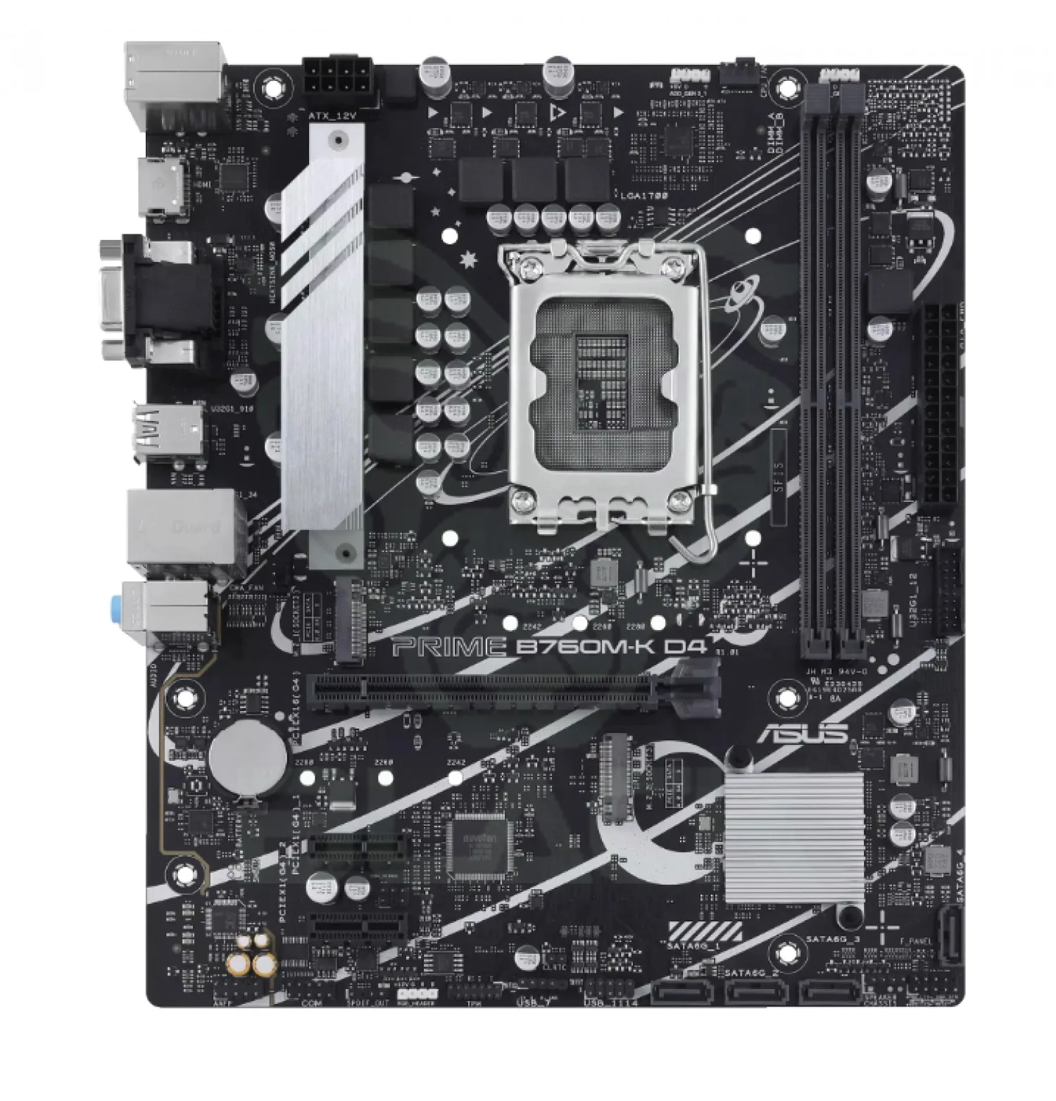 MOTHER ASUS (LGA1700) B760M-K D4