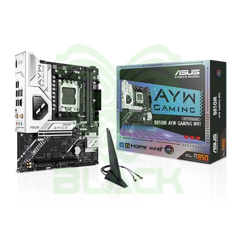 MOTHERBOARD ASUS B850M AYW GAMING WIFI SOCKET AM5 DDR5
