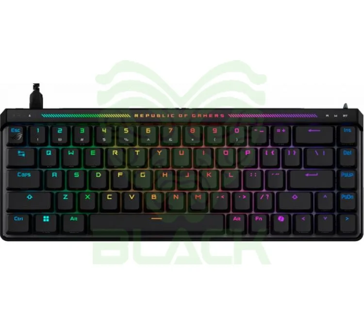TECLADO MAGNETICOMECANICO ASUS ROG FALCHION M605 ACE SWITCH HFX 8000HZ RGB USB-C ESP