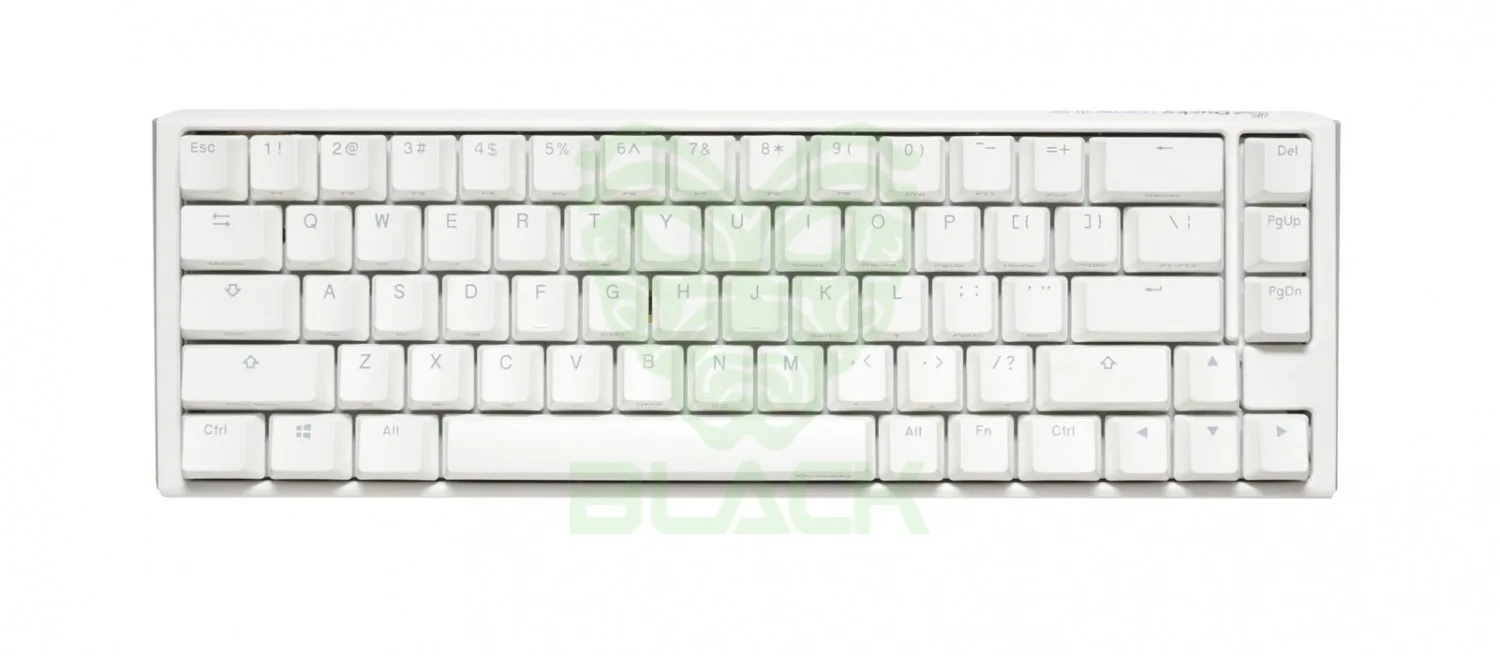 TECLADO MECANICO DUCKY ONE 3 SF TECLAS BLANCAS INTERRUPTOR ROJO INGLES PBT DOBLE DISPARO SIN COSTURAS ESTUCHE SUPERIOR BLANCO ESTUCHE INFERIOR BLANCO