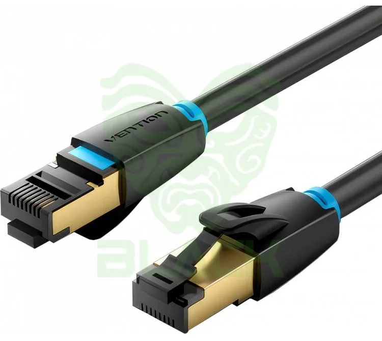 Cable De Red Cat8 Fino 5m Patch Cord Sftp Rj45 Vention