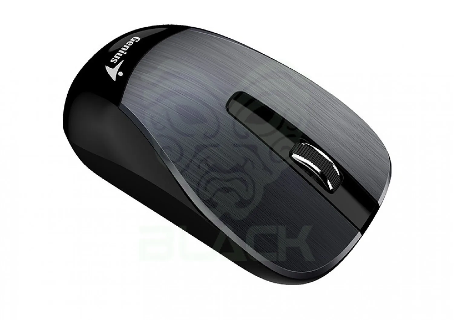 MOUSE GENIUS ECO-8015 WIRELESS IRON GRY RECARGABLE