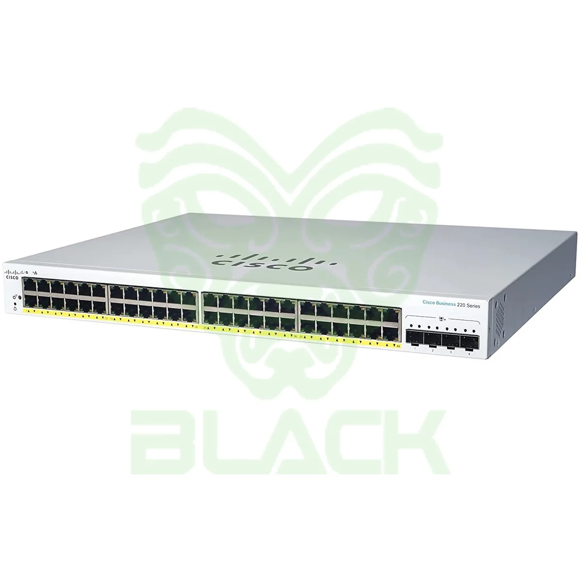 SWITCH CISCO CBS220 48G POE 4X1G SFP