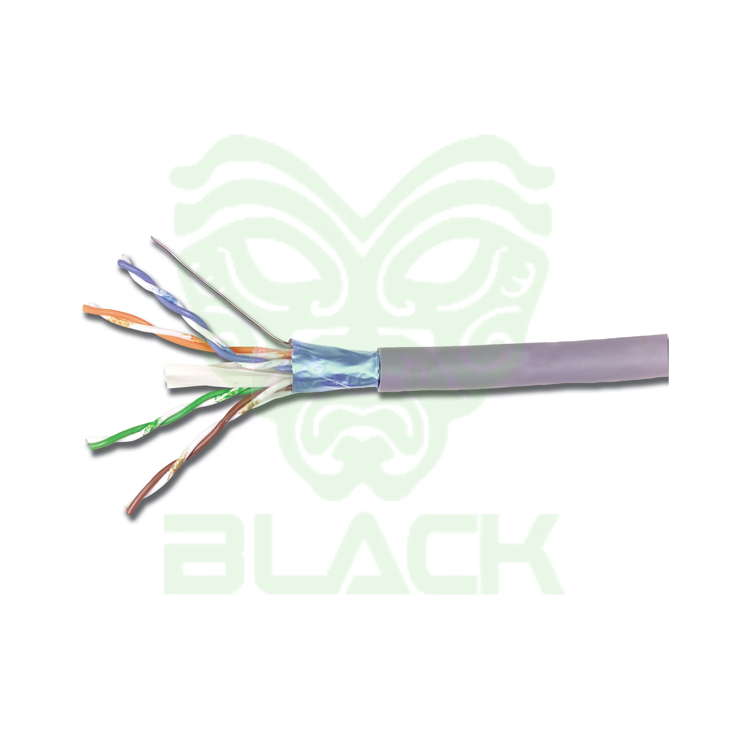 CABLE CATEGORIA 6A DE 4 PARES TENDRADOS SOLIDOS F/...