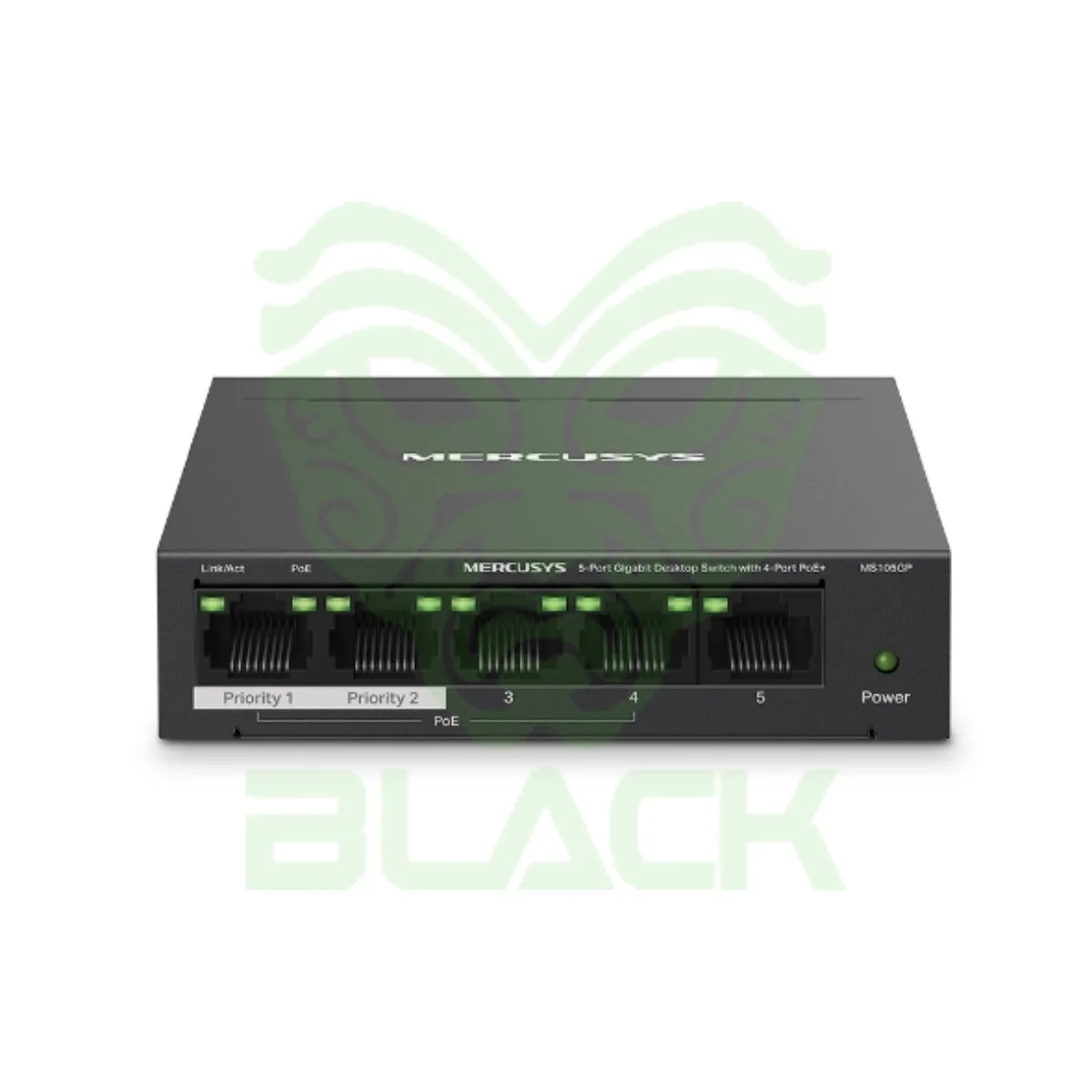 MS105GP SWITCH GIGA 5P MERCUSYS MINIDESKTOP CON 4P POE