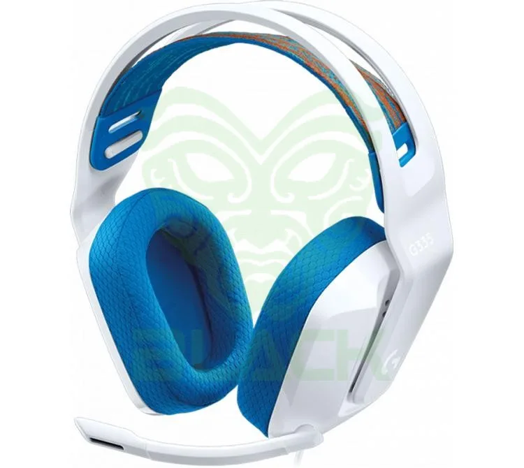 HEADSET LOGITECH G335 GAMING WHITE PLUG 3.5MM