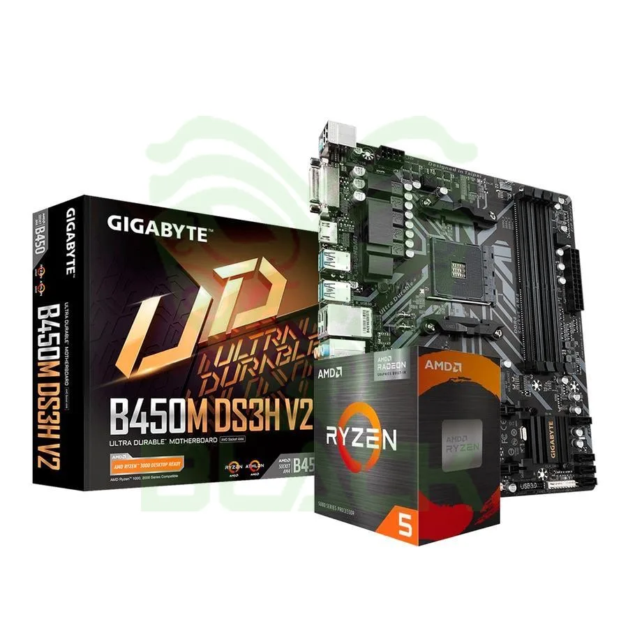 COMBO ECOVISION AMD RYZEN 5 5600 + MOTHER + 8GB
