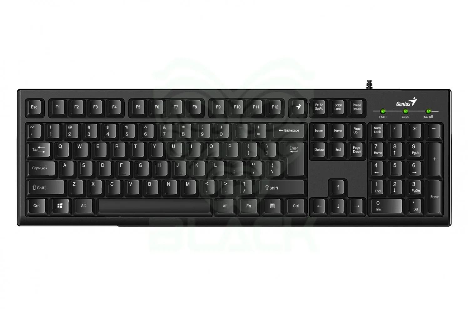 TECLADO GENIUS KB-100 SMART USB BLACK
