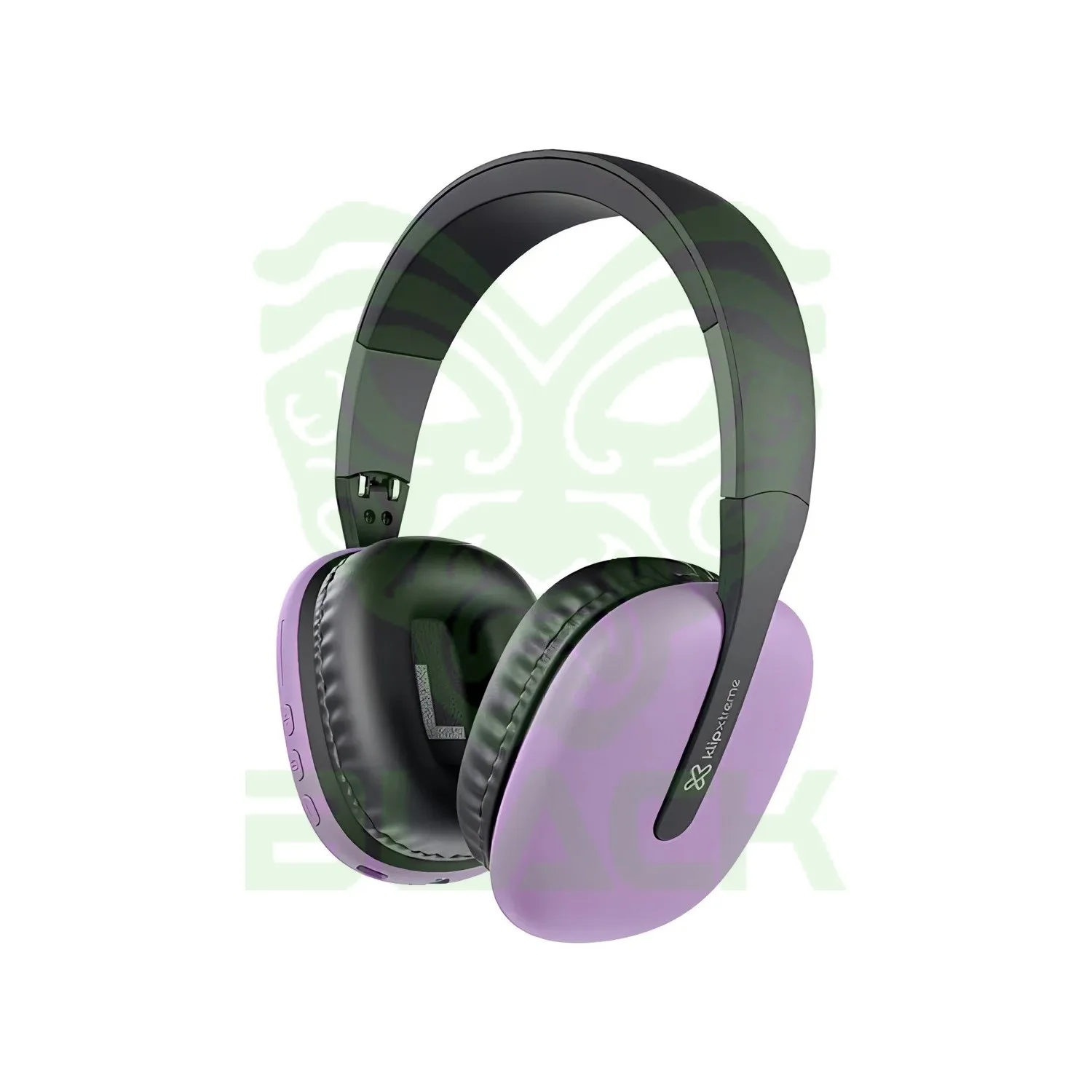 AURICULAR KLIP XTREME VINCHA INALÁMBRICO 25HS PLEGABLE PÚRPURA
