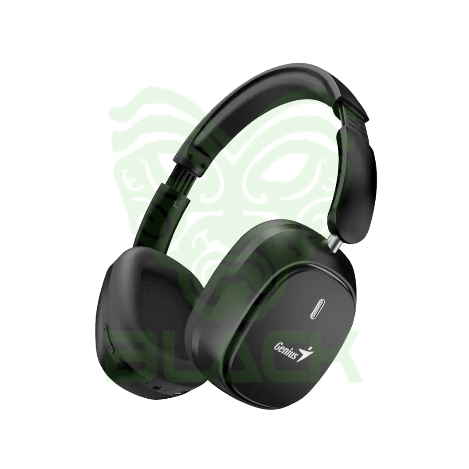 AURICULAR BLUETOOTH GENIUS HS-820BT FOLDABLE BLACK