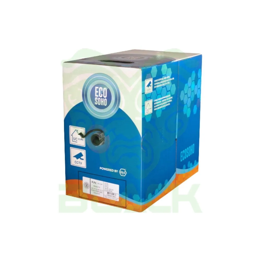 CABLE UTP ECO SOHO CAT 5E INTERIOR/EXTERIOR X 305M...