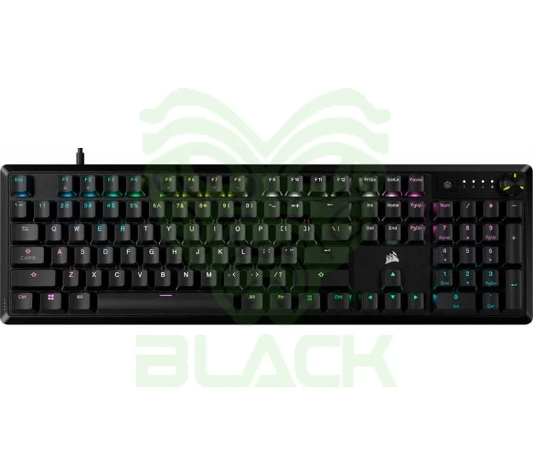 TECLADO MECANICO CORSAIR K70 CORE SWTICH MLX RED FULL SIZE RGB ICUE USB-C