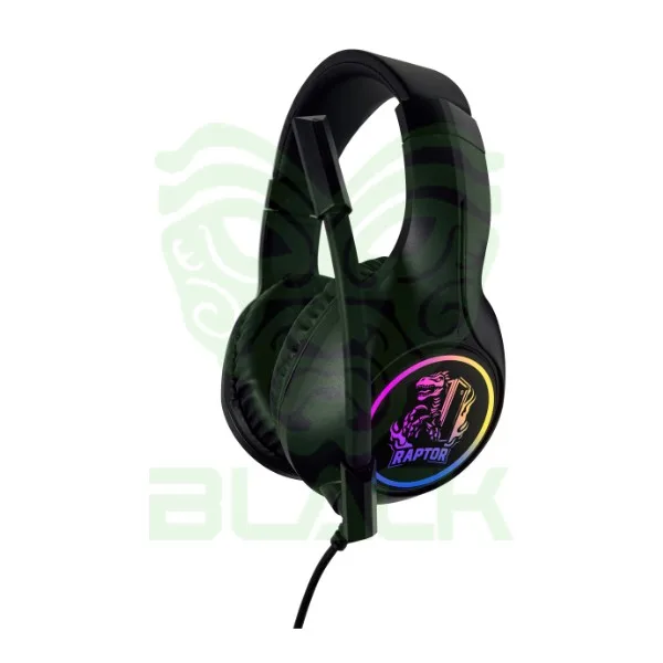 AURICULAR GAMER RAPTOR SHADOW CORE RGB 7.1 CANCELACION SONIDO USB