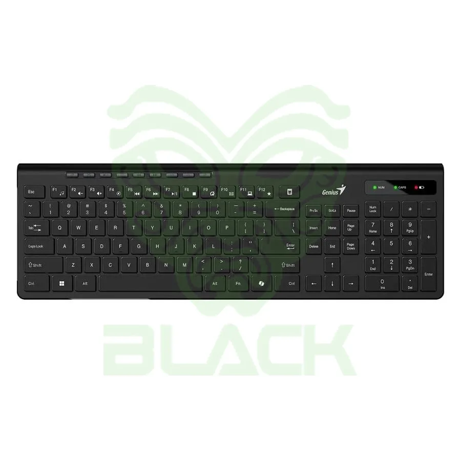 TECLADO GENIUS WIRELESS SLIMSTAR 7230