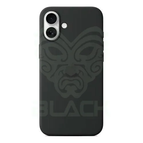 ACCESORIO IPHONE 16 PLUS FUNDA DE SILICONAS MAGSAFE NEGRA