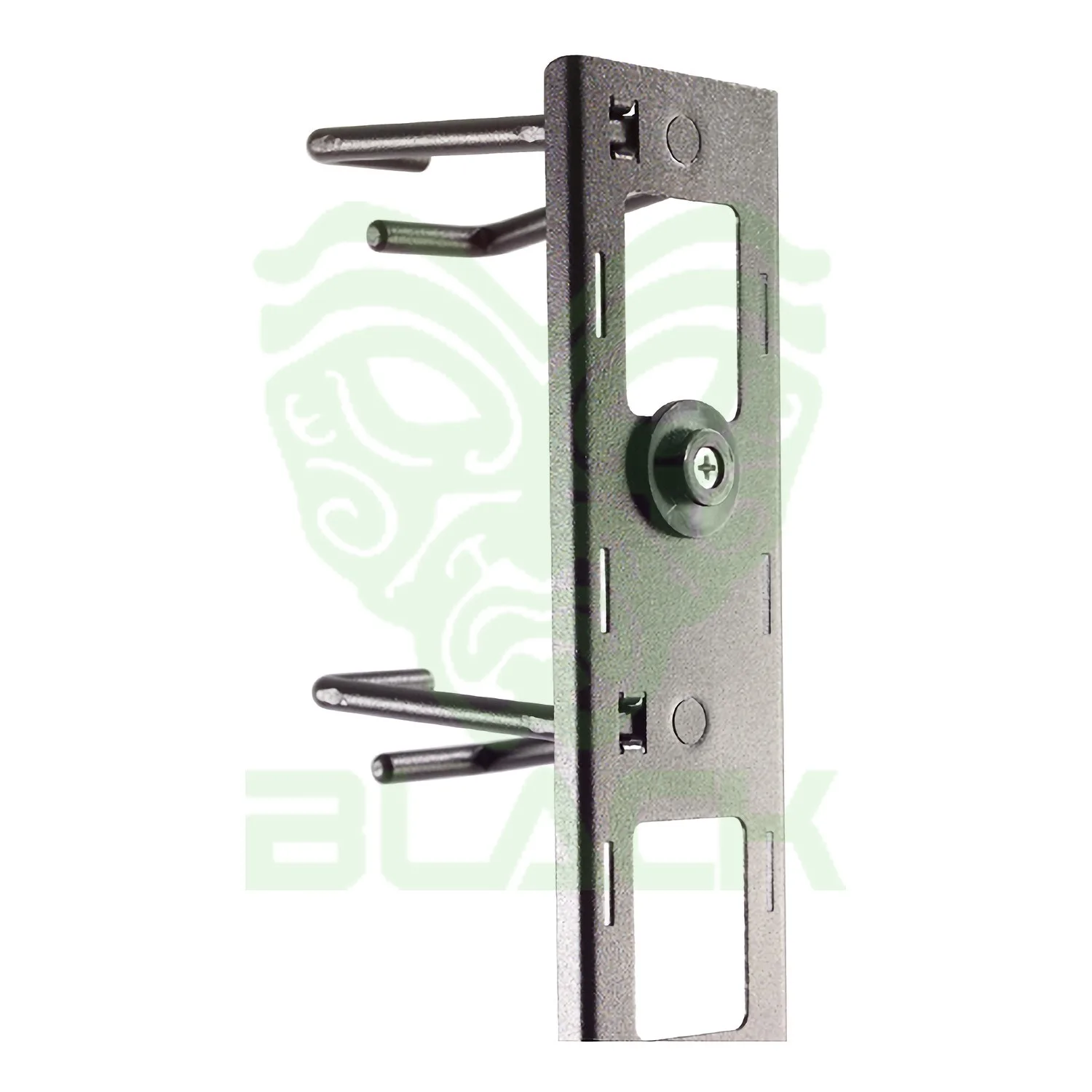 VERTICAL CABLE ORGANIZER, 8 CABLE RINGS,