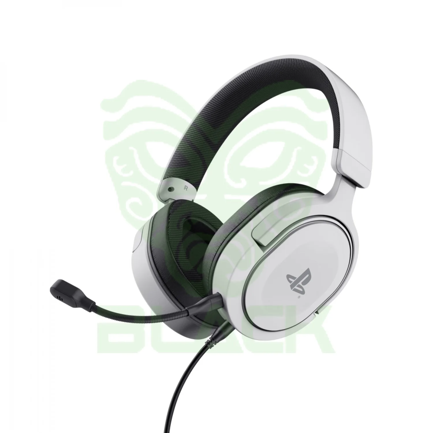 AURICULAR GAMER GXTRUST 498W FORTA PARA PS5 CON LICENCIA OFICIAL BLANCO