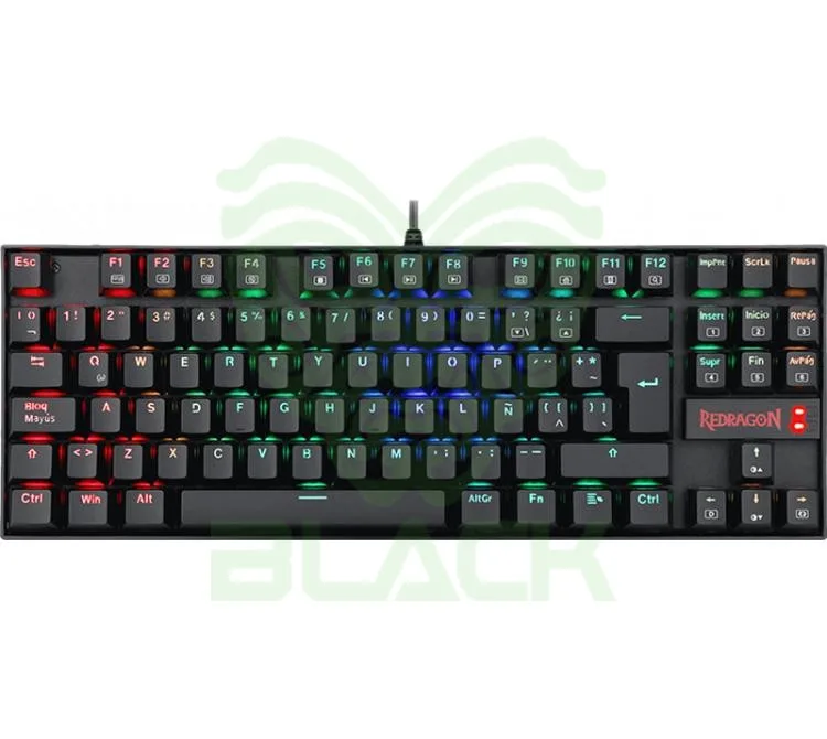 TECLADO MAGNETICO REDRAGON KUMARA K552 POLLINGRATE 8000MHZ HALL EFFECT LINEAL RGB ESP USB-C