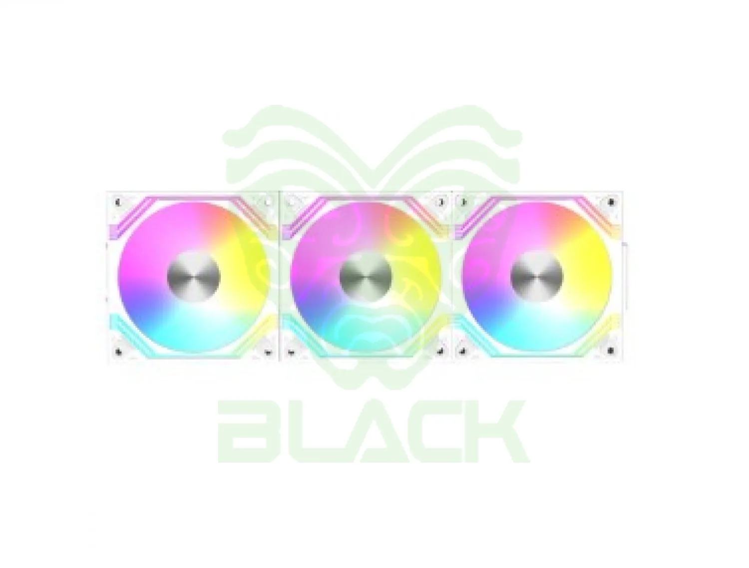 COOLER FAN MODULAR 3X120MM RAIDMAX ARGB PWM WHITE