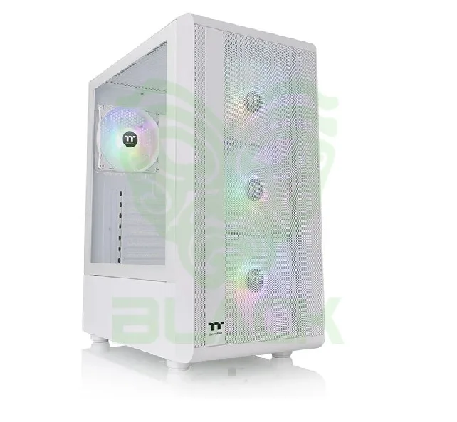 GABINETE TT S200 MID-TOWER TG FAN ARGB X4 SNOW
