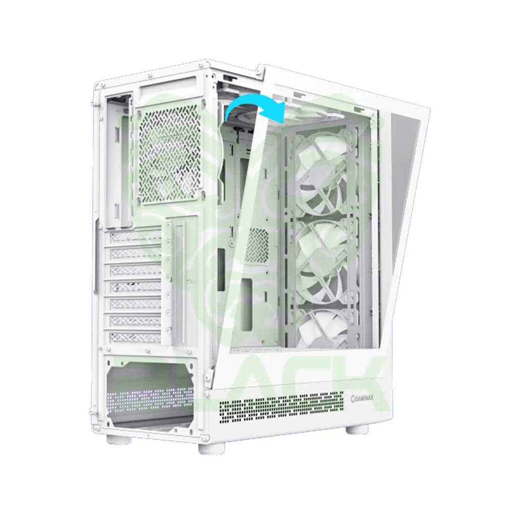 GAB GAMEMAX STORM 2 AW BLANCO 6*FAN ARGB ATX