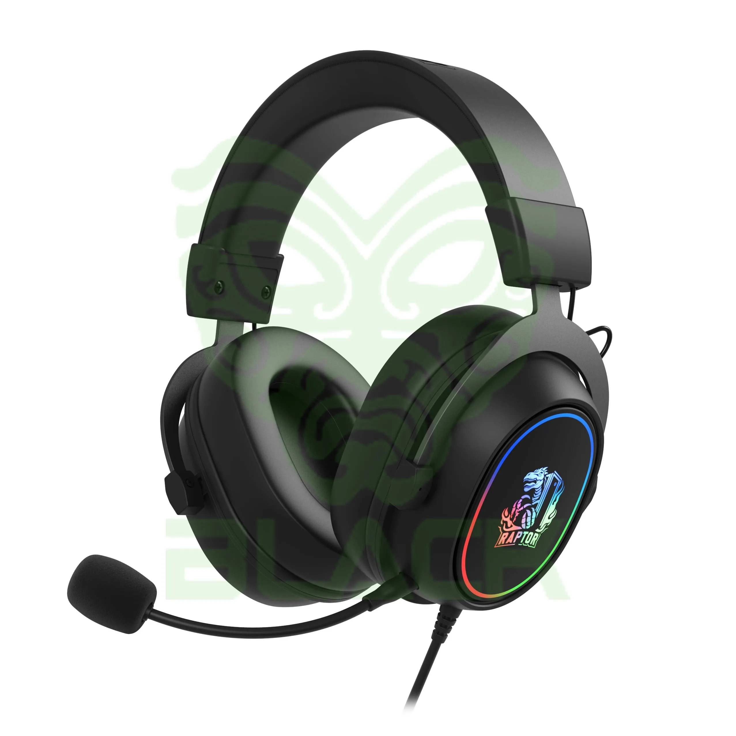AURICULAR GAMER RAPTOR INFERNO PRO RGB 7.1 USB NEGRO