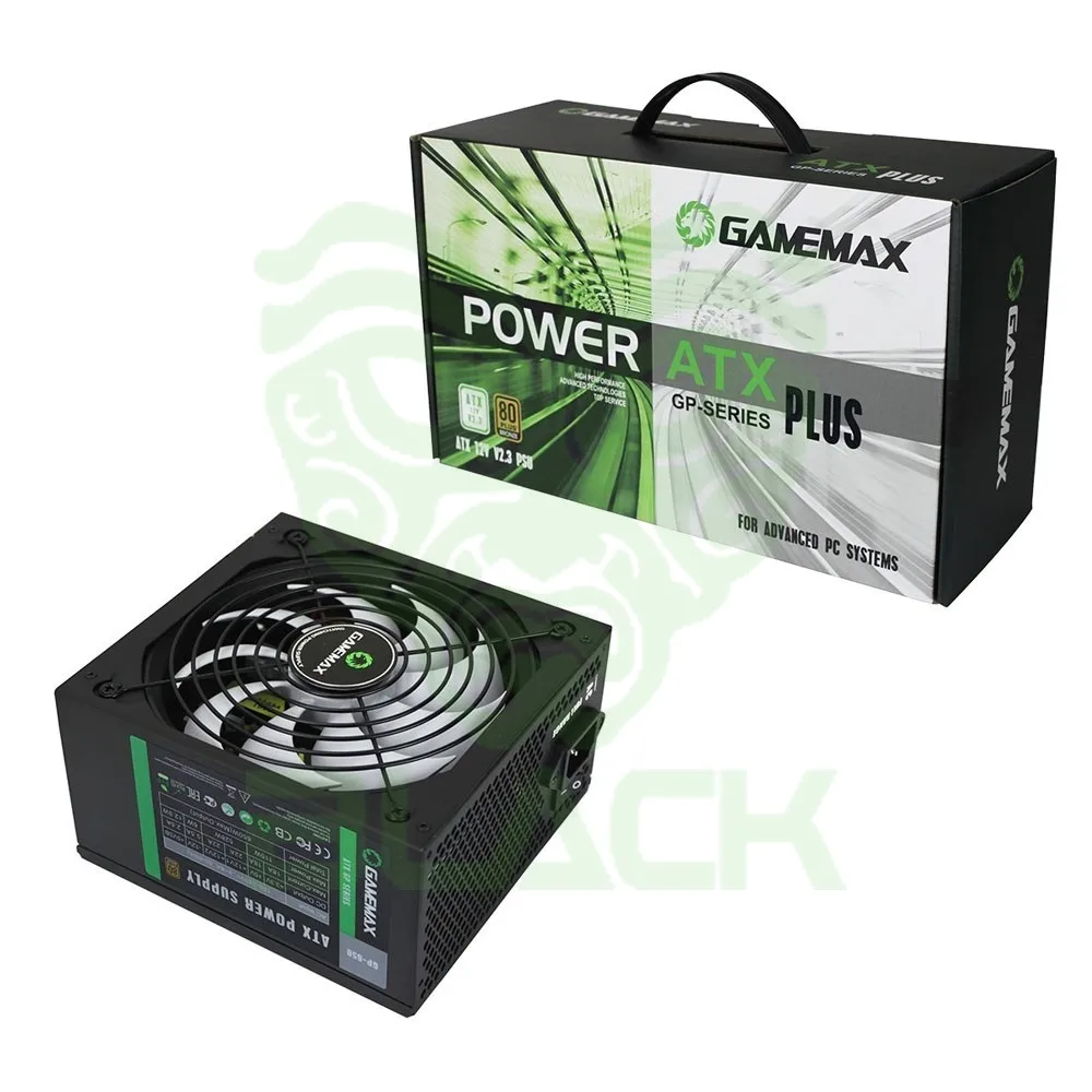 FUENTE 650W GAMEMAX 80 PLUS BRONZE GP-650 FAN 14CM