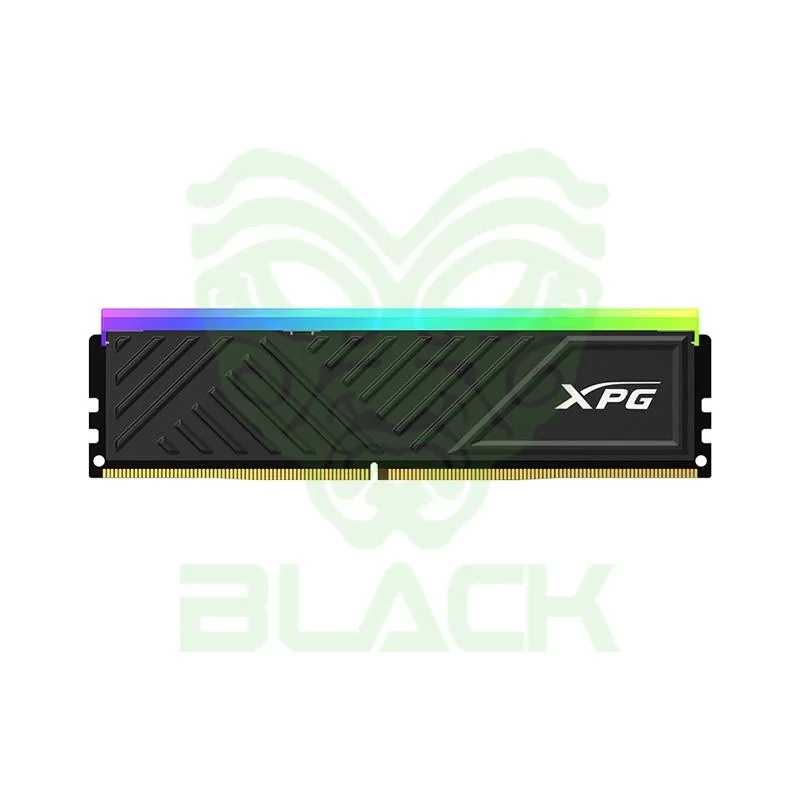 MEMORIA RAM XPG 8GB DDR4 3200MHZ SPECTRIX D35G RGB BLACK AX4U32008G16A-SBKD