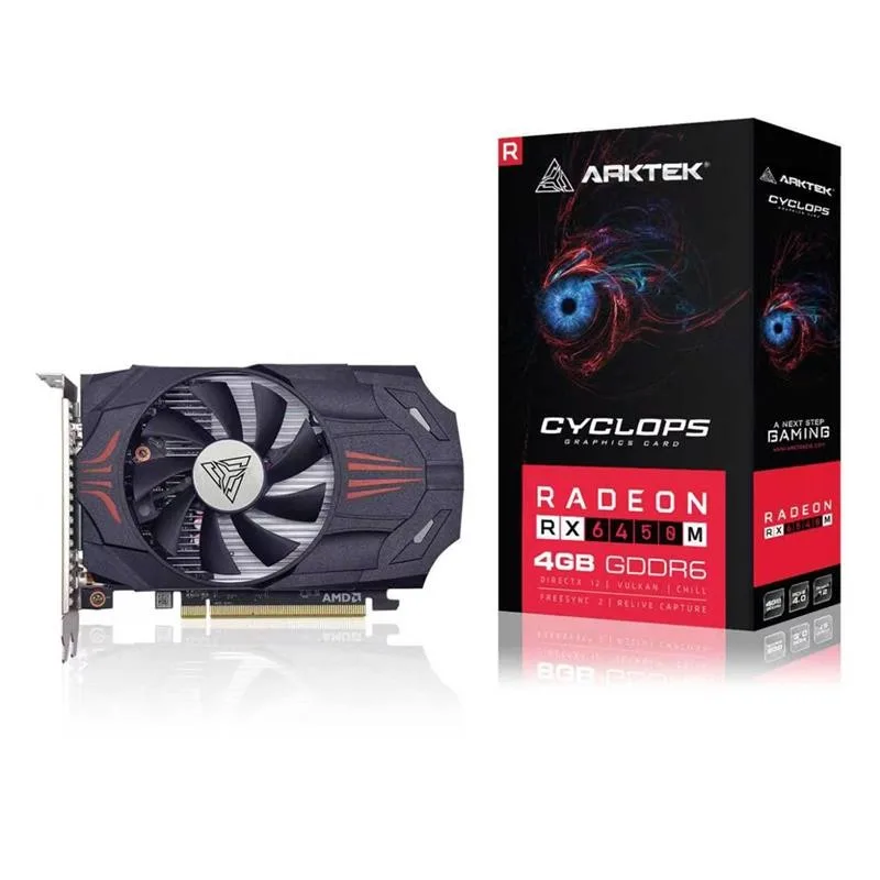 PLACA DE VIDEO ARKTEK RADEON RX6450M 4GB GDDR6