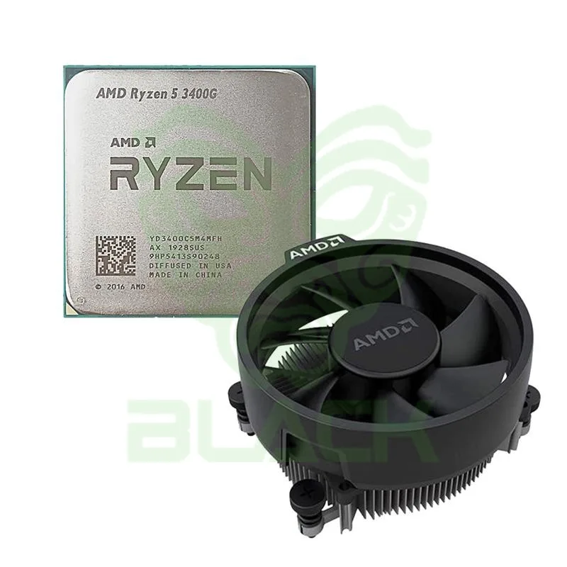 CPU AMD Ryzen 5 3400g AM4 3.7GHz 65w Tray Sin Cool