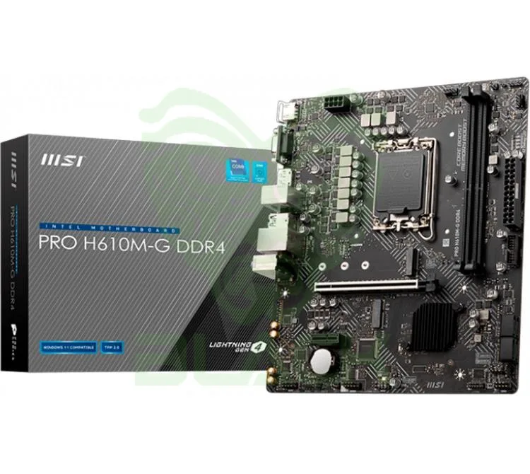 MOTHER MSI PRO H610M-G DDR4 S1700