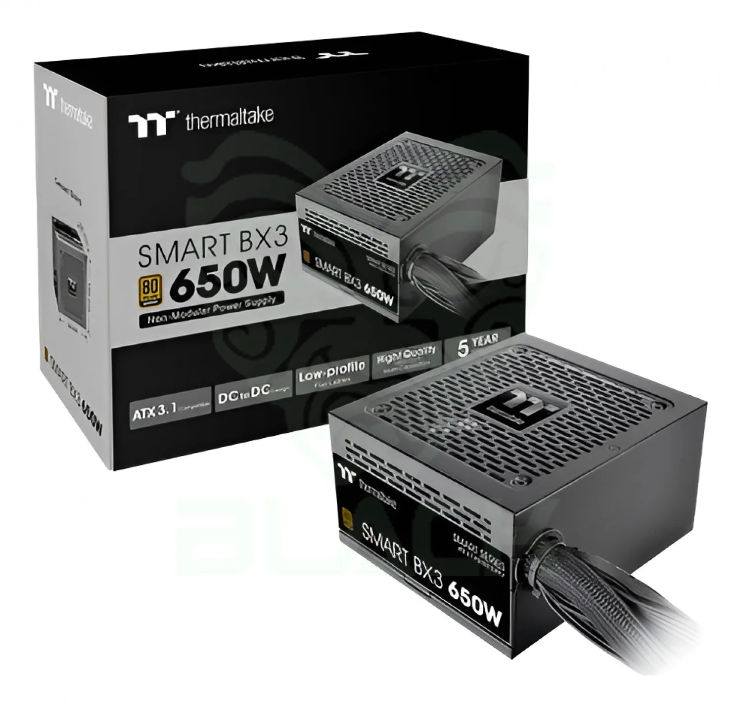FUENTE GAMER THERMALTAKE SMART BX3 650W 80 PLUS BRONZE