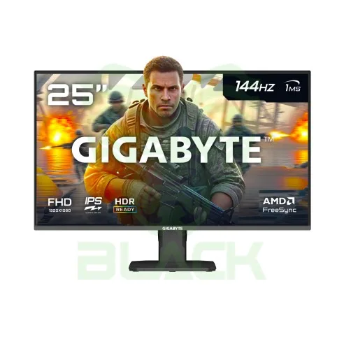 MONITOR GIGABYTE GAMER 24,5" GS25F14 144HZ 1MS FHD