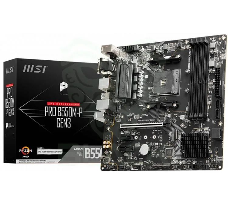 MOTHER MSI PRO B550M-P GEN3 DDR4 AM4