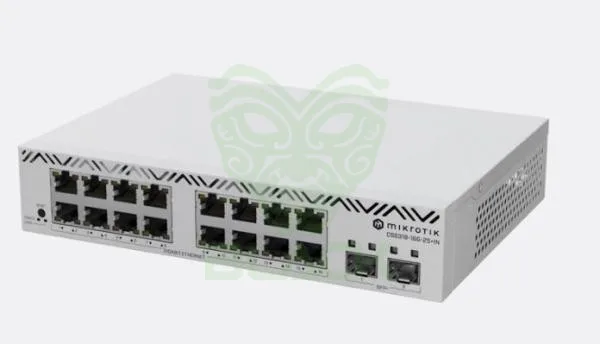 SWITCH MIKROTIK 318-16G-2S+IN 16ETH 2SFP+ 10G