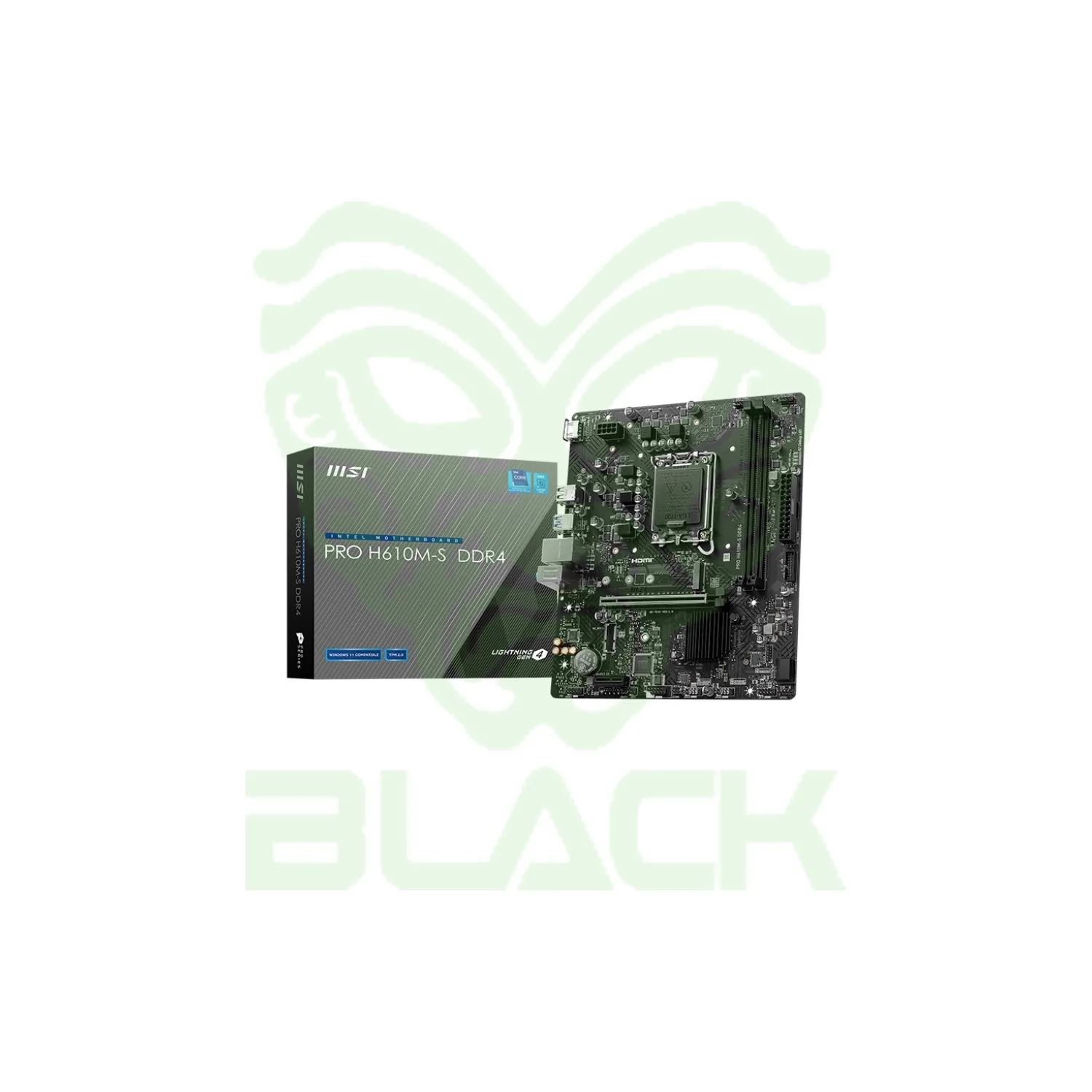 MOTHERBOARD MSI PRO H610M-S LGA1700 DDR4