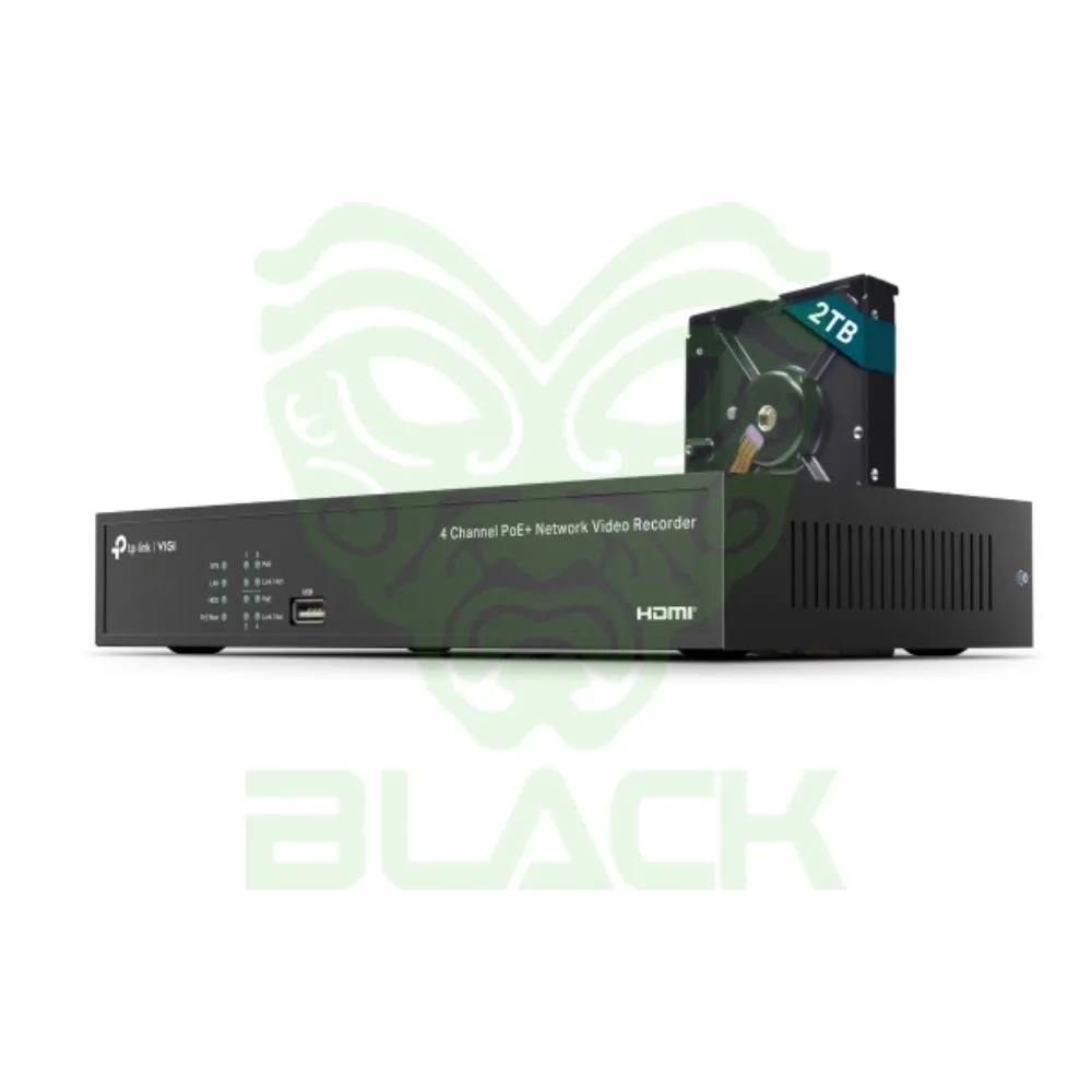TP-LINK VIGI NVR1004H-4P GRABADORE DE VÍDEO EN RED...