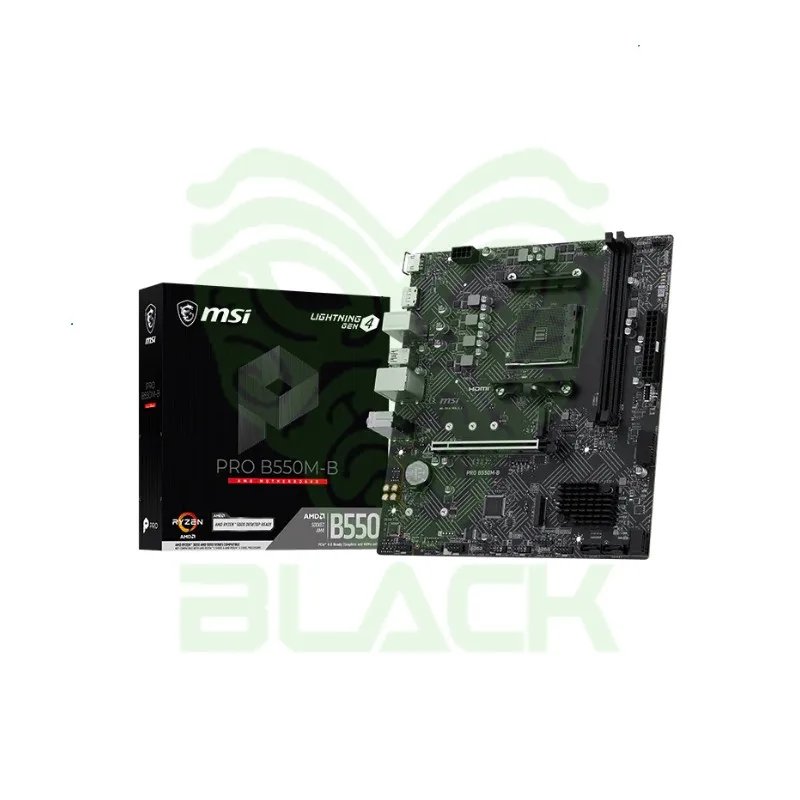 MOTHER MSI PRO B550M-B DDR4 AM4 (SERIE 3000/4000/5000)