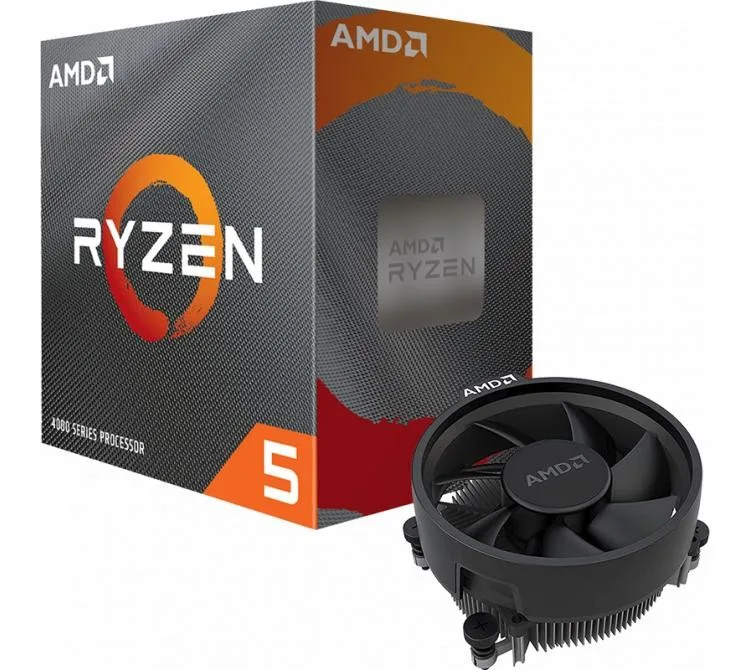 PROCESADOR AMD RYZEN 5 4500 + WRAITH STEALTH COOLER AM4