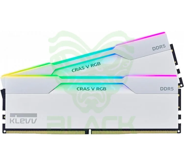 MEMORIA KLEVV DDR5 32GB (2X16GB) 6400MHZ CRAS V RGB WHITE CL32