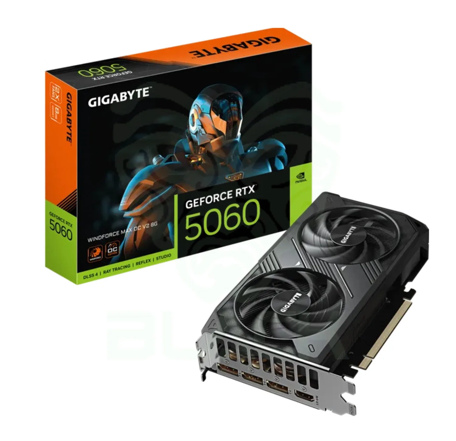 PLACA DE VIDEO GIGABYTE RTX 5060 WF2 MAX OC V2 8G