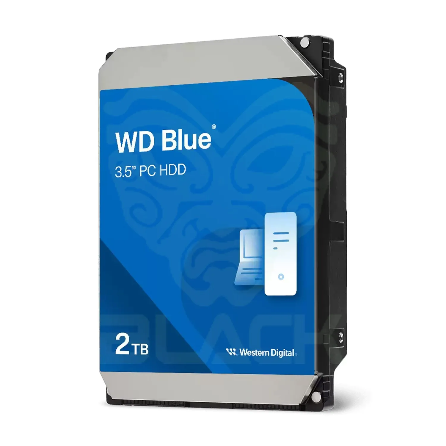 DISCO RIGIDO INTERNO WESTERN DIGITAL BLUE 2TB 3.5" SATA 5400RPM 64MB CMR WD20EARZ