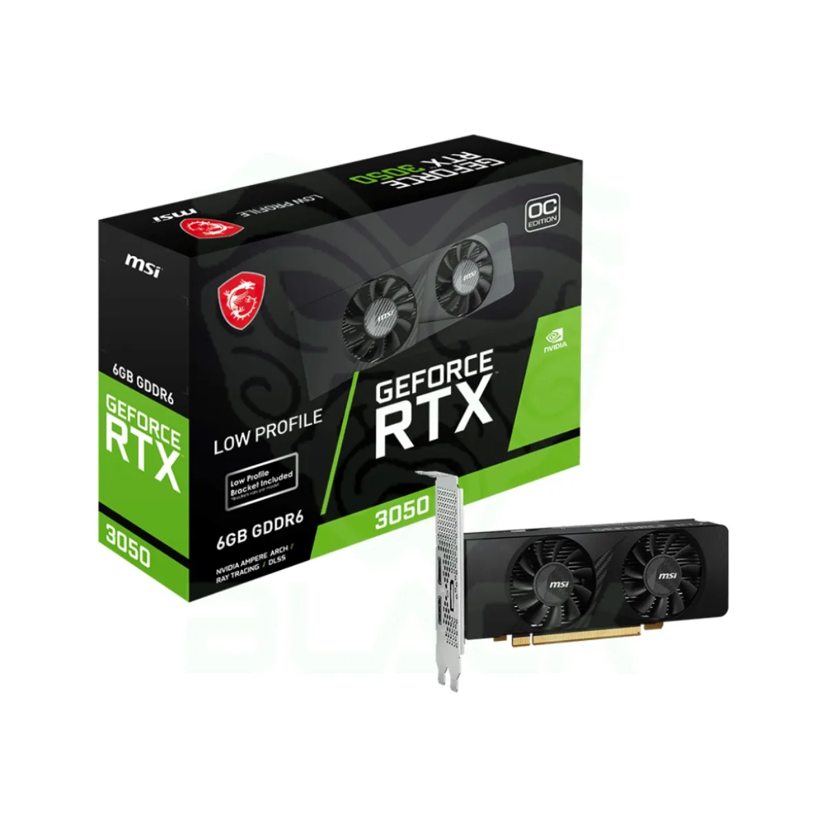 VGA MSI GEFORCE RTX 3050 LP 6G OC