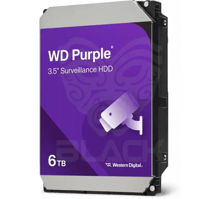 DISCO RIGIDO WD 6TB PURPLE 256MB SATA 5400RPM
