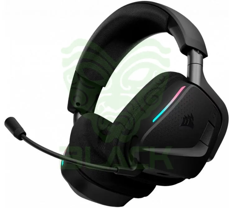 AURICULARES CORSAIR VOID V2 MAX WIRELESS 2.4GHZ BLUETOOTH PREMIUM DOLBY ATMOS 7.1 RGB BLACK PC/PS/MAC 130HS