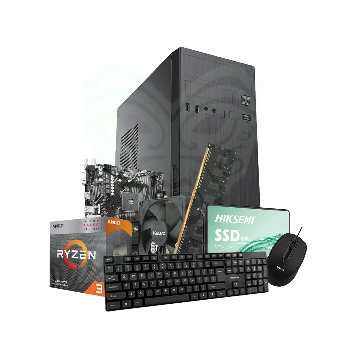PC KELYX AMD RYZEN 3-3200G 8G SSD 480GB (GIGA)